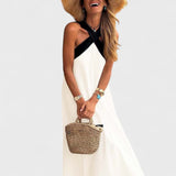 Sienna - Šaty s Křížovým Výstřihem