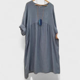 Mandira - Bavlněné a lněné Šaty