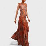 Martina - Elegantní Body s Dlouhou Sukní