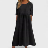 Sofia - Lichotivé Bavlněné Šaty