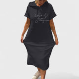 Saskia - Šaty s Kapucí