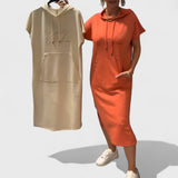 Saskia - Šaty s Kapucí