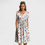 Marga - Elegantní Šaty s Pokrytím Břicha