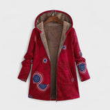 Jana - Teplá a měkká kapucňová bunda