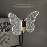 Stolní Lampa z Krystalu Motýl