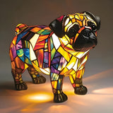 CãoPug - Lampa ve Vitráži