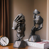 FaceArt | Abstraktní socha obličeje
