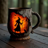 Ručně vyráběný 3D Halloween hrnek