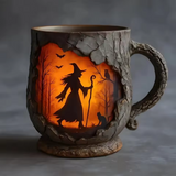 Ručně vyráběný 3D Halloween hrnek
