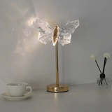 Stolní Lampa z Krystalu Motýl