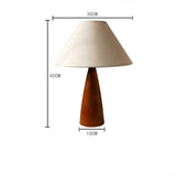 Stolní Lampa z Masivního Dřeva ve Stylu 18. Století
