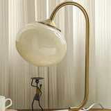 Stolní Lampa z Kovového a Skleněného Marshmallow