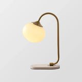 Stolní Lampa z Kovového a Skleněného Marshmallow