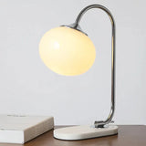 Stolní Lampa z Kovového a Skleněného Marshmallow