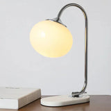 Stolní Lampa z Kovového a Skleněného Marshmallow