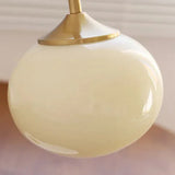 Stolní Lampa z Kovového a Skleněného Marshmallow