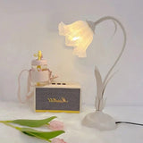 Vintage Květinová Stolní Lampa Nastavitelná