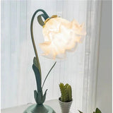 Vintage Květinová Stolní Lampa Nastavitelná