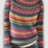 Dalia - Pohodlný Retro Svetr