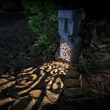 MoaiLight | Solární moai zahradní lampy