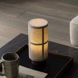 Japonská hedvábná stolní lampa