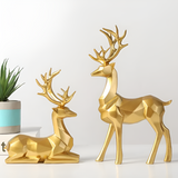 WinterWhimsy | Elegantní Harzový Sobí Set