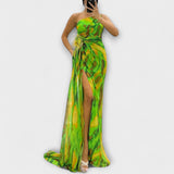 Noemi - Vibrantní Maxi-Kabát