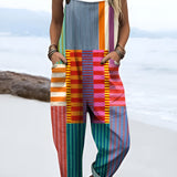 Lina - Barevné Pop-Páskové overal