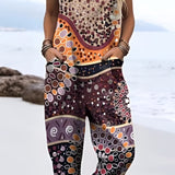 Thilde - Boho Art Drape overal