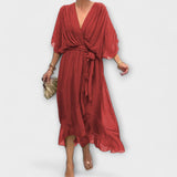 Pavla - Svěží Šaty s Výstřihem do V