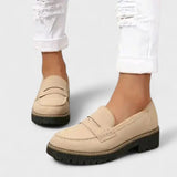 Danika - Pohodlné hrubé loafers boty