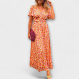 Monika – Klasické Šaty s Výstřihem do V