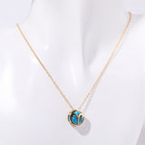 Collar Zodíaco de doble cara