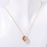 Collar Zodíaco de doble cara