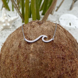 Collar de plata Onda del Mar