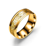 Anillo de dragón de acero