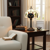 Retro Stolní Lampa černá kočka