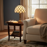 Luxusní vintage barokní stolní lampa