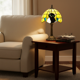 Královská Barokní Černá Kočka Stolní Lampa