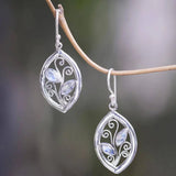 Pendientes vintage Ivy con zirconia