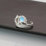 Anillo Teresa con Piedra Lunar