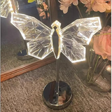 Stolní Lampa z Krystalu Motýl