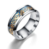 Anillo de dragón de acero