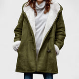 Sophia - Teplý a Stylový Fleece Kabát