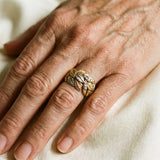 Anillo de Otoño de Oro, Plata y Cobre