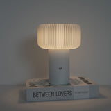 Noční světlo stolní lampa Houbový