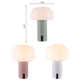 Designová stolní lampa Houbový styl