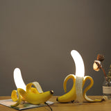 Banánové světla Art Deco stolní lampy