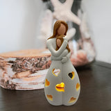 HeartGlow | Srdcové Teplé Socha Matky a Dcery Lampa