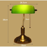 Stolní Lampa ze Skla v Evropském Stylu